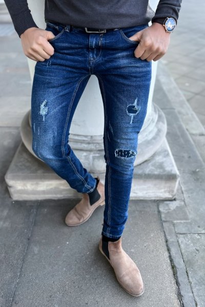 Spodnie męskie jeans NC4943