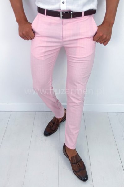 Spodnie męskie Summer Różowe