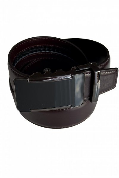 Pasek męski automatyczny H05 czekoladowy