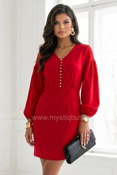 Sukienka ELEGANZA - red