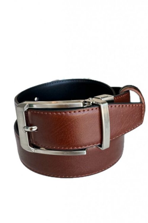 Pasek skórzany męski dwustrony H1