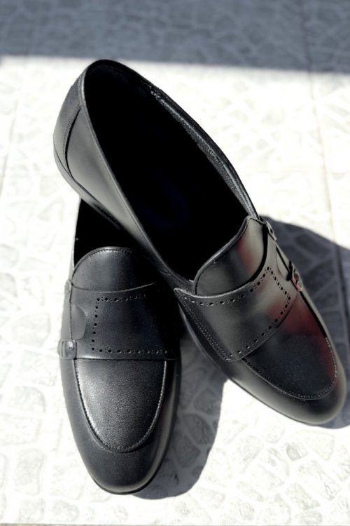 Buty męskie monki czarne H27